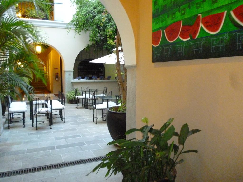 Hotel De La Parra Oaxaca Bagian luar foto